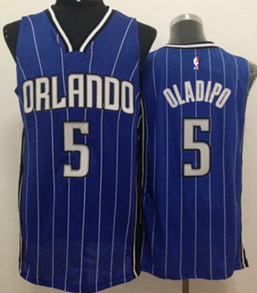 Orlando Magic #5 Victor Oladipo Blue Swingman Jersey