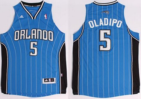 Orlando Magic #5 Victor Oladipo Revolution 30 Swingman Blue Jersey