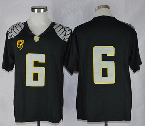 Oregon Ducks #6 Charles Nelson 2013 Black Limited Jersey