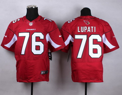 Nike Arizona Cardinals #76 Mike Iupati Red Elite Jersey