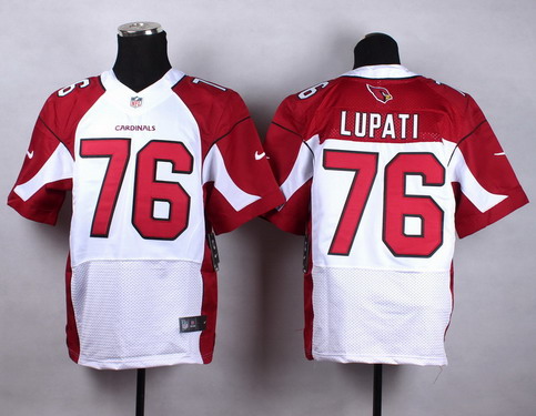 Nike Arizona Cardinals #76 Mike Iupati White Elite Jersey