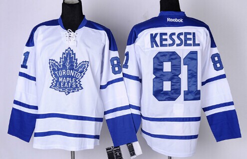 Toronto Maple Leafs #81 Phil Kessel White Third Jersey