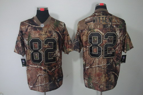 Nike Dallas Cowboys #82 Jason Witten Realtree Camo Elite Jersey