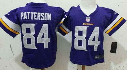 Nike Minnesota Vikings #84 Cordarrelle Patterson 2013 Purple Toddlers Jersey