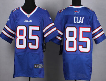 Nike Buffalo Bills #85 Charles Clay 2013 Light Blue Elite Jersey