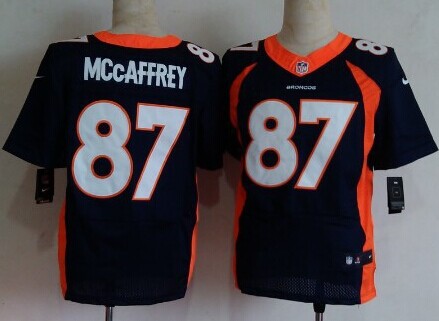 Nike Denver Broncos #87 Ed McCaffrey 2013 Blue Elite Jersey