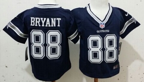 Nike Dallas Cowboys #88 Dez Bryant Blue Toddlers Jersey