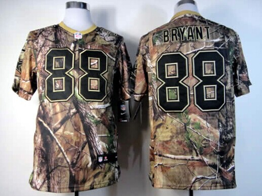 Nike Dallas Cowboys #88 Dez Bryant Realtree Camo Elite Jersey