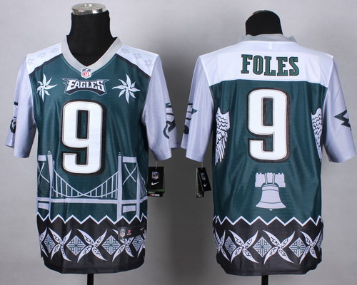 Nike Philadelphia Eagles #9 Nick Foles 2015 Noble Fashion Elite Jersey