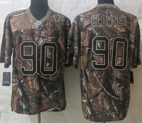 Nike Houston Texans #90 Jadeveon Clowney Realtree Camo Elite Jersey