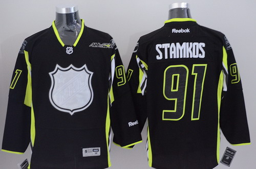 Tampa Bay Lightning #91 Steven Stamkos 2015 All-Stars Black Jersey