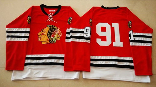 Chicago Blackhawks #91 Brad Richards 1960-61 Red Vintage Jersey