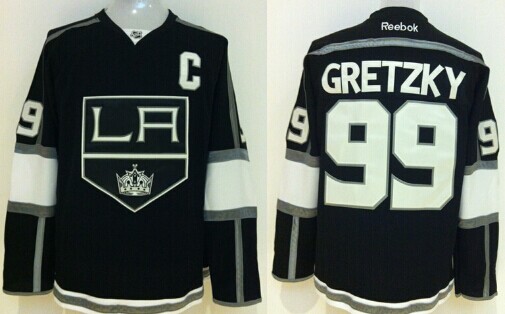 Los Angeles Kings #99 Wayne Gretzky Black Jersey