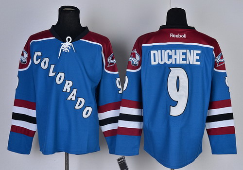 Colorado Avalanche #9 Matt Duchene Blue Third Jersey