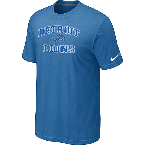 Detroit Lions Heart & Soul light Blue T-Shirt