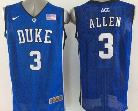 Duke Blue Devils #3 Grayson Allen Blue Jersey