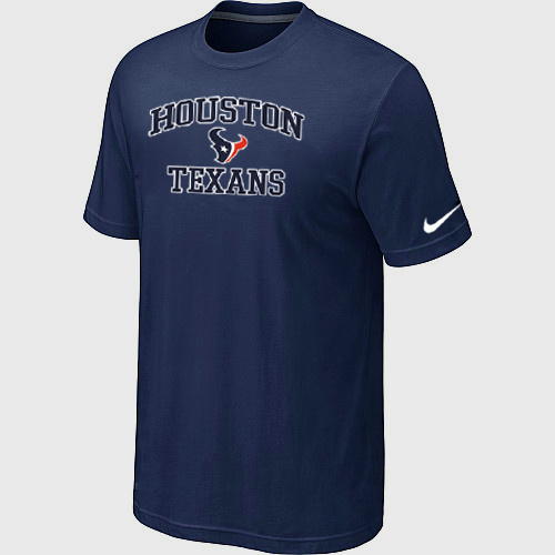 Houston Texans Heart & Soul D.Blue T-Shirt