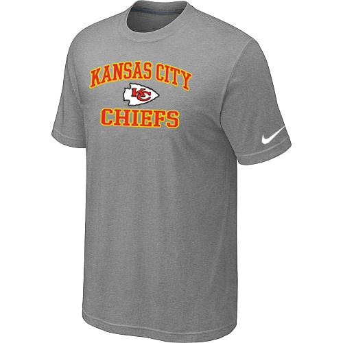 Kansas City Chiefs Heart & Soul Light grey T-Shirt