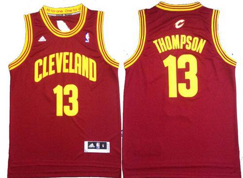 Men's Cleveland Cavaliers #13 Tristan Thompson Revolution 30 Swingman Red Jersey