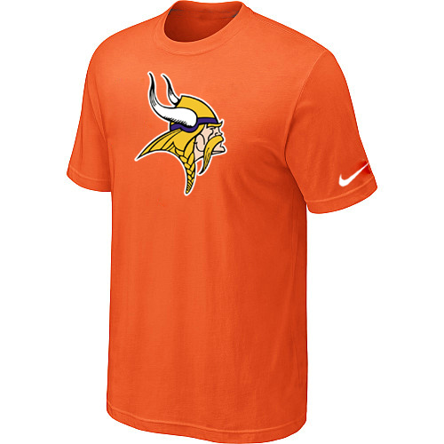 Minnesota Vikings Sideline Legend Authentic Logo T-Shirt Orange