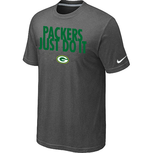 NFL Green Bay Packers Just Do It D.Grey T-Shirt