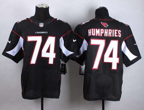 Nike Arizona Cardinals #74 D. J. Humphries  Black Elite Jersey