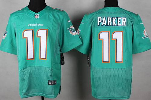 Nike Miami Dolphins #11 DeVante Parker 2013 Green Elite Jersey