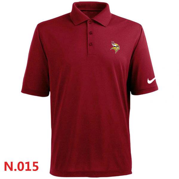 Nike Minnesota Vikings 2014 Players Performance Polo -Red