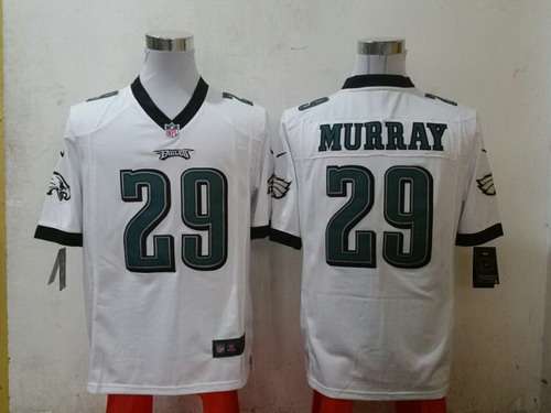 Nike Philadelphia Eagles #29 DeMarco Murray White Game Jersey