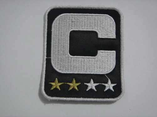 Oakland Raiders Captain Black C Patch