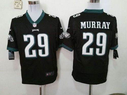 Philadelphia Eagles #29 DeMarco Murray Nike Black Game Jersey