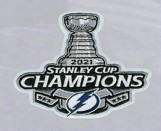 Tampa Bay Lightning 2021 Stanley Cup Champions Patch