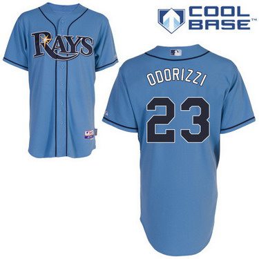 Tampa Bay Rays #23 Jake Odorizzi Light Blue Jersey