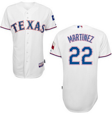 Texas Rangers #22 Nick Martinez 2014 White Jersey