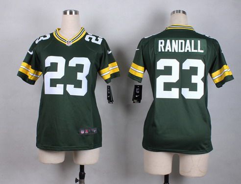 Women's Green Bay Packers #23 Damarious Randall Nike Green Game Jersey