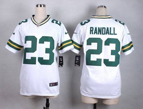 Women's Green Bay Packers #23 Damarious Randall Nike White Game Jersey