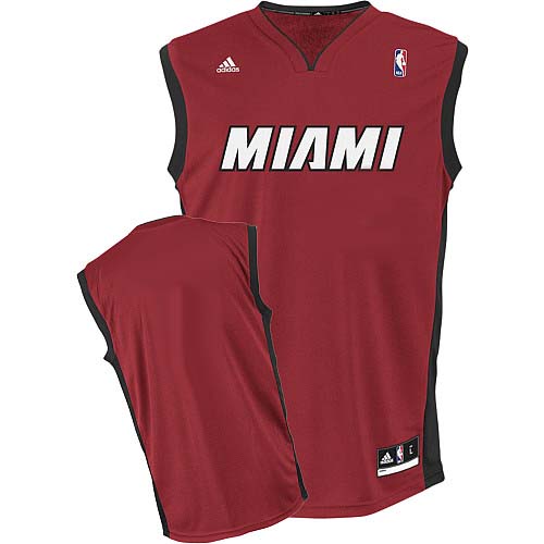 Miami Heat Blank Red Swingman Jersey