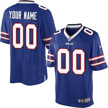 Kids' Nike Buffalo Bills Customized 2013 Light Blue Game Jersey