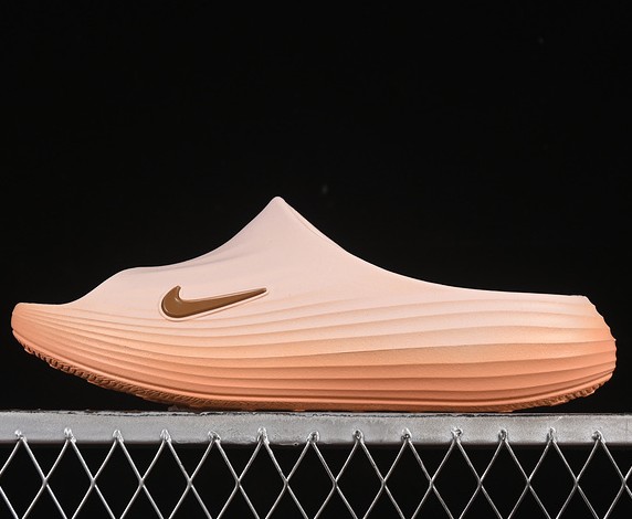 WMNS MENS Nike ReactX Rejuven8 Slide Guava Ice Apricot Agate HV4484-800