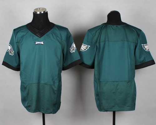 Nike Philadelphia Eagles Blank 2014 Dark Green Elite Jersey