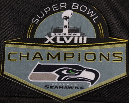 Seattle Seahawks 2014 Champions Patch