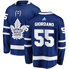 Men's Toronto Maple Leafs #55 Mark Giordano Royal Blue Adidas Stitched NHL Jersey